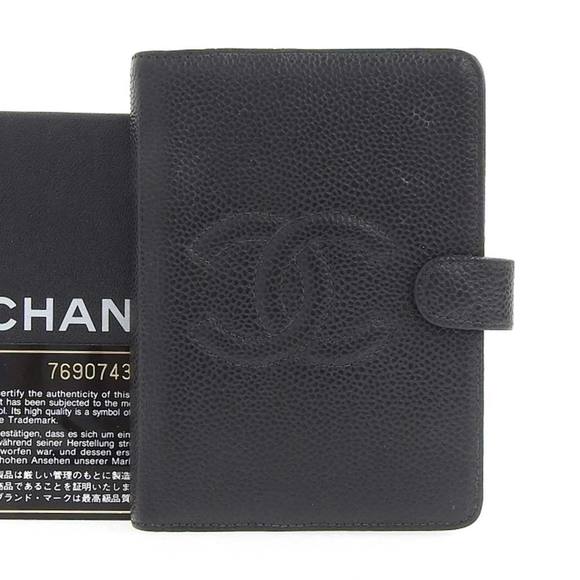 CHANEL Other Chanel Chanel Agenda Coco Mark Notebook Cover Caviar